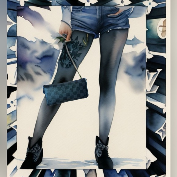 Louis Vuitton
Damier Graphite Pattern Coated Canvas Zippy Organizer Wallet - Picture 3 of 16